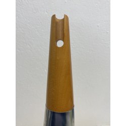 GRATTUGIA GIGANTE Todo DESIGN Richard Sapper PER ALESSI ACCIAIO 18/10 LEGNO 2004