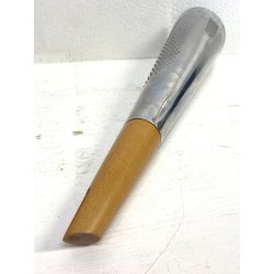 GRATTUGIA GIGANTE Todo DESIGN Richard Sapper PER ALESSI ACCIAIO 18/10 LEGNO 2004