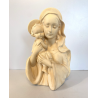 SCULTURA CERAMICA BUSTO MADONNA GESU' BAMBINO MARIA NATIVITA' 700/46 ITALY