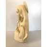 SCULTURA CERAMICA BUSTO MADONNA GESU' BAMBINO MARIA NATIVITA' 700/46 ITALY
