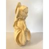 SCULTURA CERAMICA BUSTO MADONNA GESU' BAMBINO MARIA NATIVITA' 700/46 ITALY