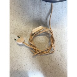 LAMPADA da TAVOLO DESIGN E. Tronconi  ACCIAIO VETRO MURANO ø 32x30 cm/h ANNI '70