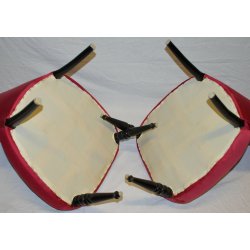 ANTICA COPPIA POLTRONA SEDIE IMBOTTITE SCHIENALE ALTO CHAIR DESIGN STILE BUFFA