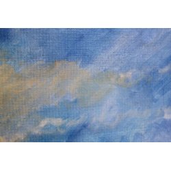 GRANDE QUADRO Antonello Zecca OLIO TELA PAESAGGIO MARINA ULIVI PAPAVERI CAVALLO