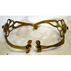 ANTICO 2 EMBRASSE FERMA TENDA BRONZO DORATO RESTAURATION CERAMICA CURTAINS CASA