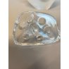 VASO SCULTURA CRISTALLO Lalique "Sylvie" COLOMBE BIRDS FIGURE LOVE FROSTED GLASS