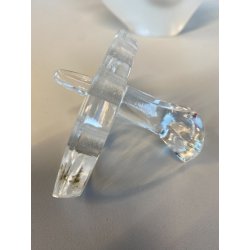 VASO SCULTURA CRISTALLO Lalique "Sylvie" COLOMBE BIRDS FIGURE LOVE FROSTED GLASS