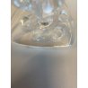 VASO SCULTURA CRISTALLO Lalique "Sylvie" COLOMBE BIRDS FIGURE LOVE FROSTED GLASS