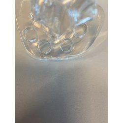 VASO SCULTURA CRISTALLO Lalique "Sylvie" COLOMBE BIRDS FIGURE LOVE FROSTED GLASS