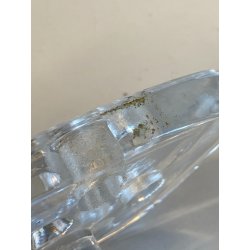 VASO SCULTURA CRISTALLO Lalique "Sylvie" COLOMBE BIRDS FIGURE LOVE FROSTED GLASS