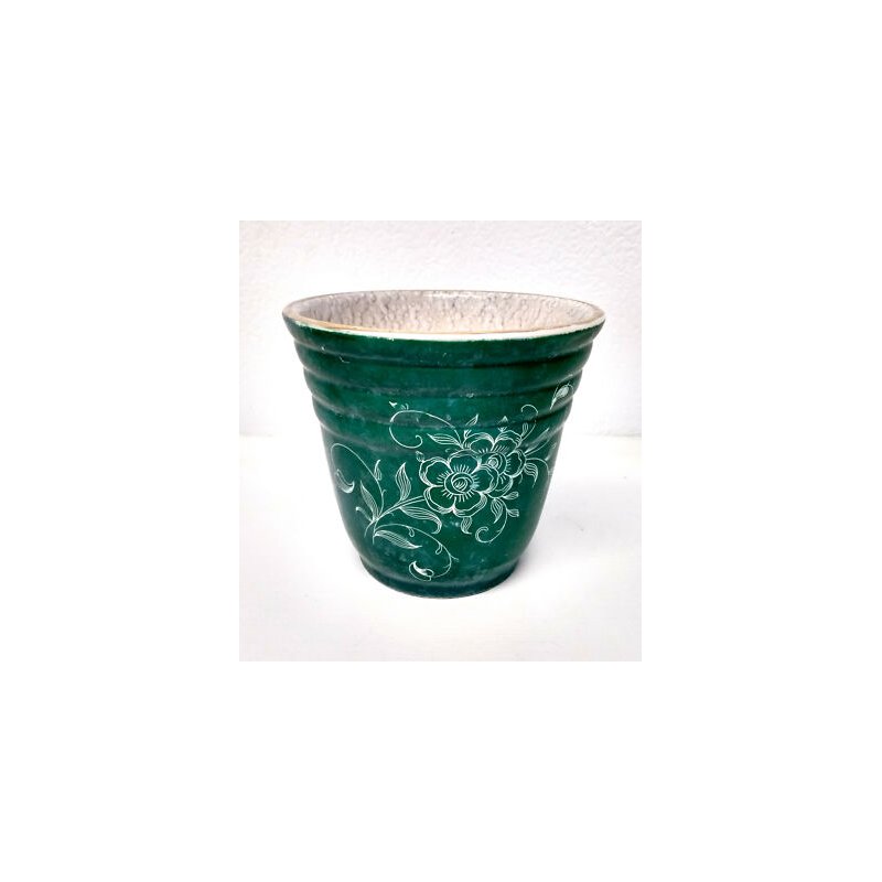 VASO CERAMICA GIOVANNI PETUCCO PORCELLANA MANIFATTURA NOVE ANDREA TOLIO MAIOLICA