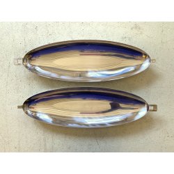 PESCIERA VASSOIO OVALE DESIGN Roberto Sambonet ACCIAIO 18/10 LUCIDO 51x15x7 cm/h