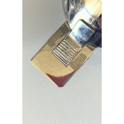 PESCIERA VASSOIO OVALE DESIGN Roberto Sambonet ACCIAIO 18/10 LUCIDO 51x15x7 cm/h