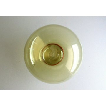 PICCOLO VASO BALLOTON FILO ROSSO FIRMATO Venini ITALIA 84 VETRO MURANO ART GLASS