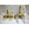 SET TAVOLA ANTIPASTIERA OLIERA SALIERA FORMAGGIERA PUTTI STILE VENEZIANO RESINA