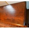 ANTICA CASSAPANCA LOMBARDA legno NOCE epoca 700 RINASCIMENTALE OLD WOOD CHEST