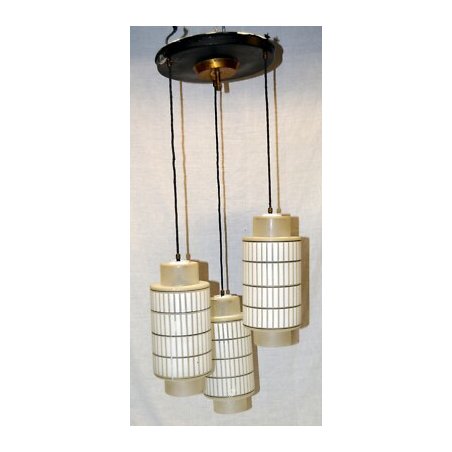 ANTICO LAMPADARIO CASCATA VETRO 1960 DESIGN STILNOVO VENINI MURANO VETRO ACIDO