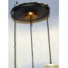 ANTICO LAMPADARIO CASCATA VETRO 1960 DESIGN STILNOVO VENINI MURANO VETRO ACIDO