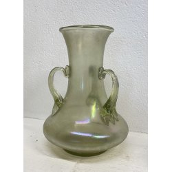 ANTICO VASO Vittorio Zecchin ANNI 20 CAPPELLIN VETRO SOFFIATO MURANO TRIANSATO