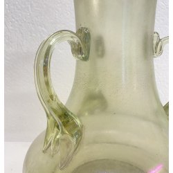 ANTICO VASO Vittorio Zecchin ANNI 20 CAPPELLIN VETRO SOFFIATO MURANO TRIANSATO