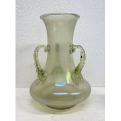 ANTICO VASO Vittorio Zecchin ANNI 20 CAPPELLIN VETRO SOFFIATO MURANO TRIANSATO