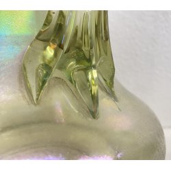 ANTICO VASO Vittorio Zecchin ANNI 20 CAPPELLIN VETRO SOFFIATO MURANO TRIANSATO