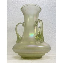 ANTICO VASO Vittorio Zecchin ANNI 20 CAPPELLIN VETRO SOFFIATO MURANO TRIANSATO