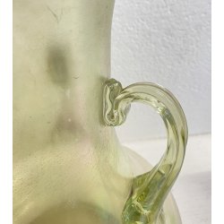 ANTICO VASO Vittorio Zecchin ANNI 20 CAPPELLIN VETRO SOFFIATO MURANO TRIANSATO