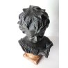 ANTICO BUSTO BRONZO BAMBINO LACRIME PIANTO STILE MEDARDO ROSSO SCULTURA STATUA