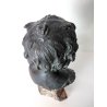 ANTICO BUSTO BRONZO BAMBINO LACRIME PIANTO STILE MEDARDO ROSSO SCULTURA STATUA