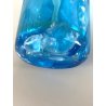 SIFONE BOTTIGLIA VETRO ACQUA di SELTZ F. Lachelli MORTARA AZZURRO ART DECO COLPI