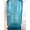 SIFONE BOTTIGLIA VETRO SELTZ AZZURRO Francesco Pescio CARPIGNANO S. ART DECO'