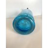 SIFONE BOTTIGLIA VETRO SELTZ AZZURRO Francesco Pescio CARPIGNANO S. ART DECO'