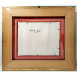 ANTICO QUADRO Enrico Boggione CIRCUS LONDRA DIPINTO OLIO TAVOLA EPOCA 1960