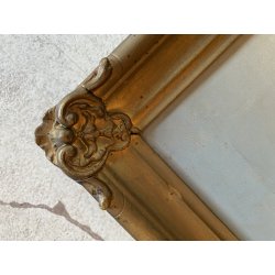 ANTICO DIPINTO OLIO VEDUTA "Squero di San Trovaso" CANTIERE GONDOLE VENEZIA 1874