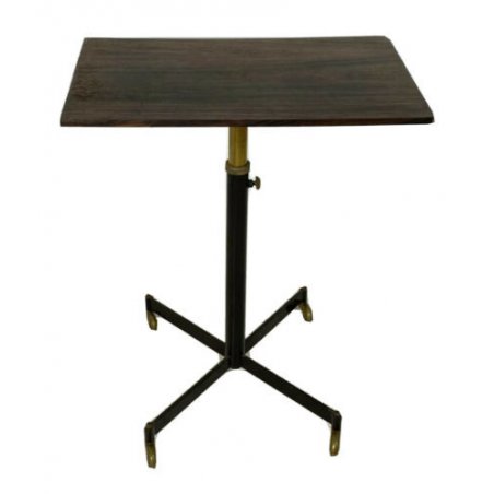 TAVOLO TAVOLINO ALZABILE REGOLABILE VINTAGE 1950 IGNAZIO GARDELLA DESIGN ANNI 50