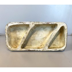 SCULTURA TERRACOTTA POLICROMA SCENA GENERE BAMBINI TRASPORTO GRANDE SACCO '900