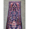 ANTICO TAPPETO PERSIANO 730x84 cm PASSATOIA LANA ROSSO BLU ORIENTALE HALL RUNNER