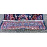 ANTICO TAPPETO PERSIANO 730x84 cm PASSATOIA LANA ROSSO BLU ORIENTALE HALL RUNNER