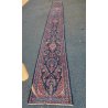 ANTICO TAPPETO PERSIANO 730x84 cm PASSATOIA LANA ROSSO BLU ORIENTALE HALL RUNNER