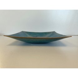 CENTROTAVOLA SVUOTATASCHE DESIGN De Poli  RAME SMALTO GRAN FUOCO MID-CENTURY '65