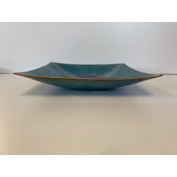 CENTROTAVOLA SVUOTATASCHE DESIGN De Poli  RAME SMALTO GRAN FUOCO MID-CENTURY '65