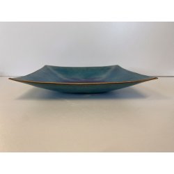 CENTROTAVOLA SVUOTATASCHE DESIGN De Poli  RAME SMALTO GRAN FUOCO MID-CENTURY '65