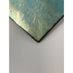 CENTROTAVOLA SVUOTATASCHE DESIGN De Poli  RAME SMALTO GRAN FUOCO MID-CENTURY '65