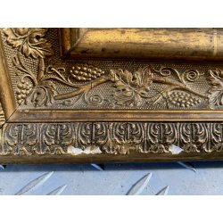 DIPINTO OLIO VEDUTA di FANTASIA PAESAGGIO STRESA LAGO MAGGIORE EPOCA '800