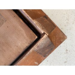 ICONA SACRA RUSSA ORTODOSSA RIZA METALLO DECORO SBALZO ARTE CRISTIANA ORIENTALE