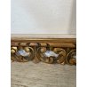 ANTICA CORNICE BAROCCO DORATA LEGNO SCOLPITO 60 cm x 70 cm EPOCA '900 quadro old