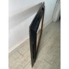 ANTICA CORNICE GUILLOCHE NERA LEGNO 72 cm x 91 cm EPOCA '900 quadro old SPECCHIO