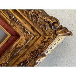 DIPINTO OLIO R. Crippa PAESAGGIO INVERNALE VEDUTA NAVIGLIO BARCHE RIFLESSI '900