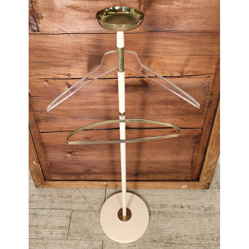 ATTACCAPANNI SERVOMUTO ANNI 50 VEREINIGTE WERKSTATTEN MUNCHEN BIANCO ORO VINTAGE